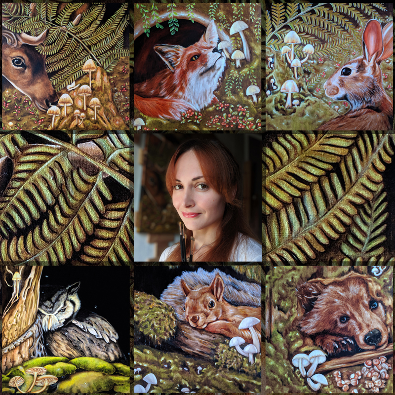 In the fairy tale world of the mushrooms series