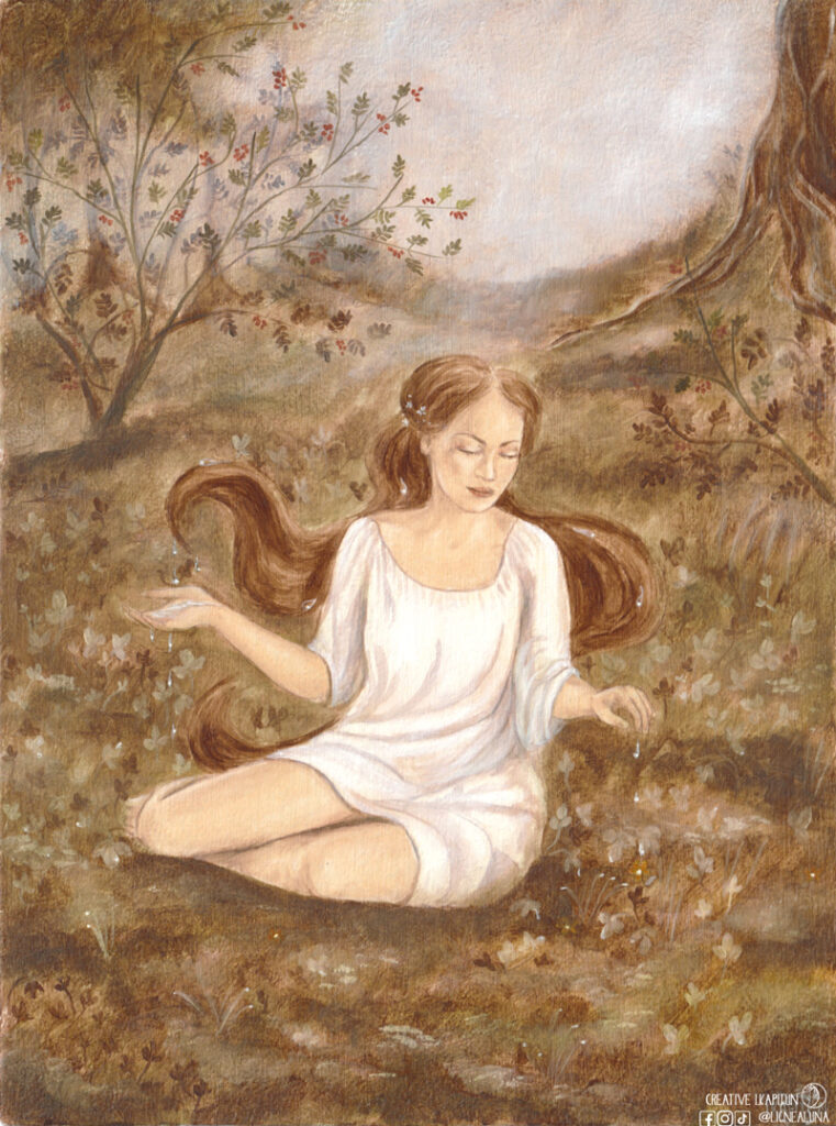 Rosyanytcya Dew Nymph by Inna Kapitun